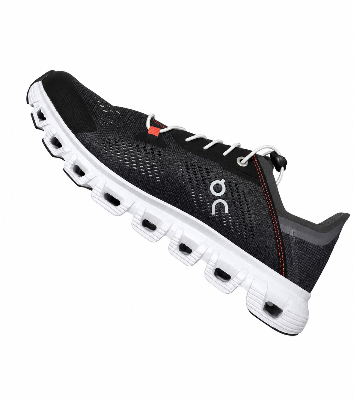 ON Cloud 6 Coast Herren Sneaker Schwarz Grau Rot