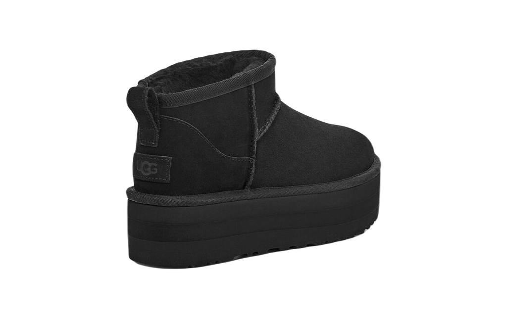 UGG Classic Ultra Mini Platform Schwarz Damen