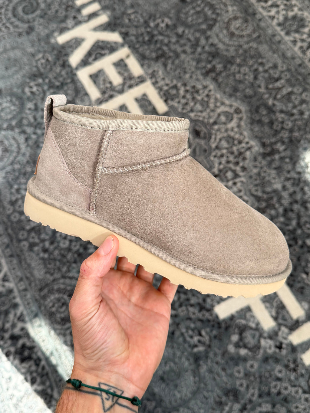UGG Classic Ultra Mini Cobble Grey Damen