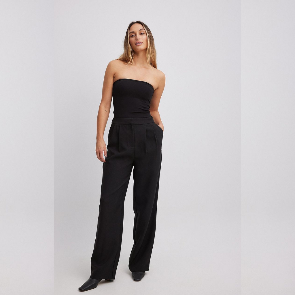 Marke Damenhose Weites Bein, Vielseitig, Elegant — Image 3