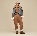 UGG Classic Ultra Mini Nubuck Dark Chestnut Damen