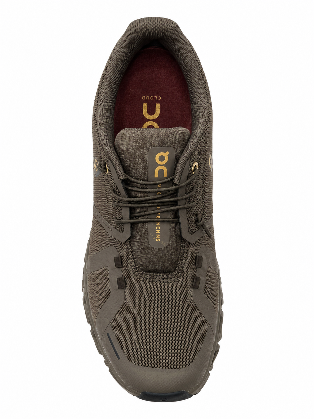 ON Cloud 6 Herren Sneaker Olivgrün