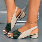Elegante Damen Sandalen in Mehrfarbig — Image 4