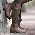 EquiStride Damen Reitstiefel in Braun — Main Image