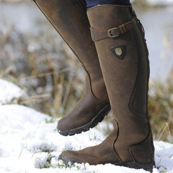 EquiStride Damen Reitstiefel in Braun — Image 3