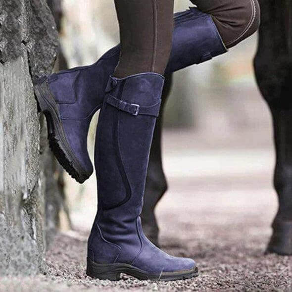 EquiStride Damen Reitstiefel in Braun — Image 6