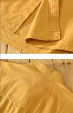 Jesolice Herren Freizeit Kurzarm Hemd – Leichtes Baumwollmischung Sommeroberteil mit Brusttaschen, Elegant — Image 11