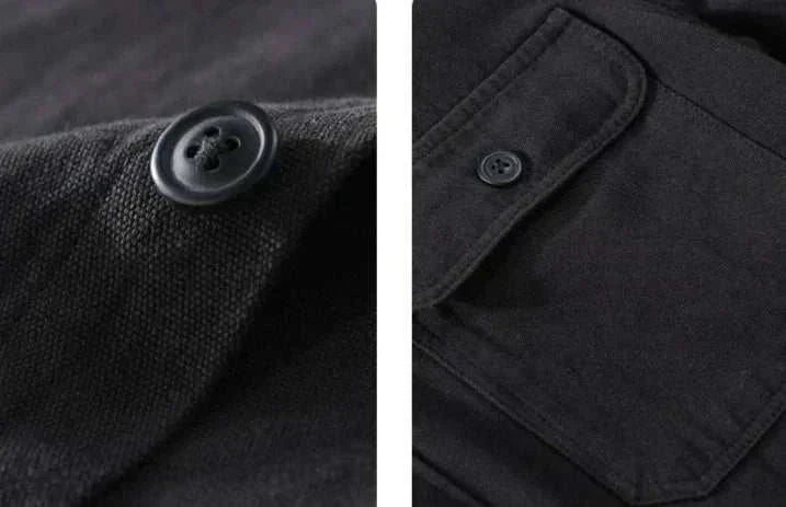 Jesolice Herren Kurzarm Hemd – Leichtes Baumwollmischung Sommeroberteil mit Brusttaschen Stilvoll — Image 17