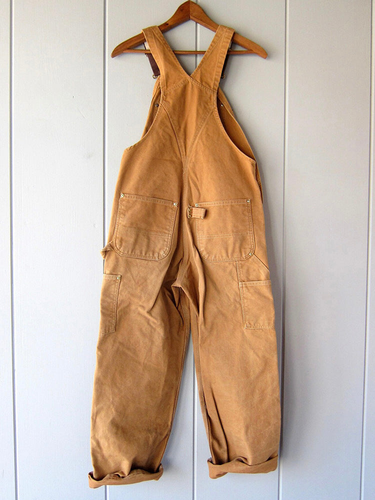 Jesolice Herren Latzhose aus Denim | Robustes Canvas, Verstellbare Träger, Mehrere Taschen, Praktisch — Image 3