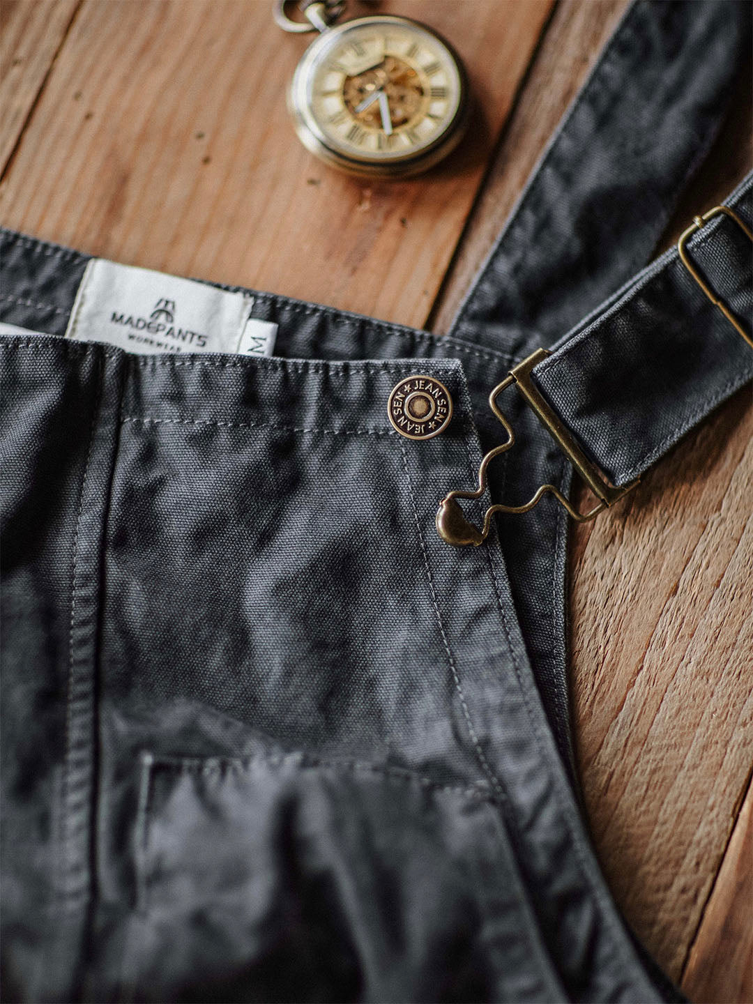 Jesolice Herren Latzhose | Robustes Baumwoll-Canvas, 10 Taschen, Praktisch — Image 6