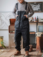 Jesolice Unisex Schwarze Latzhose | 100% Baumwolle, Bequeme Passform, Stylisch — Image 10