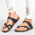 Lunara Damen Sandalen in Schwarz und Braun — Main Image