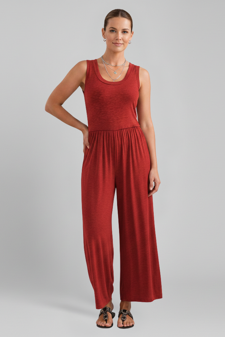 Marke Damen Jumpsuit in Navy Blau — Image 8