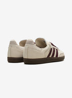 Adidas Samba OG Wunderschön Weiß Maroon Sneakers für Damen 3