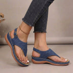 Frauen Plattform Sandalen Leichtgewichtig Bequem Synthetisch 6