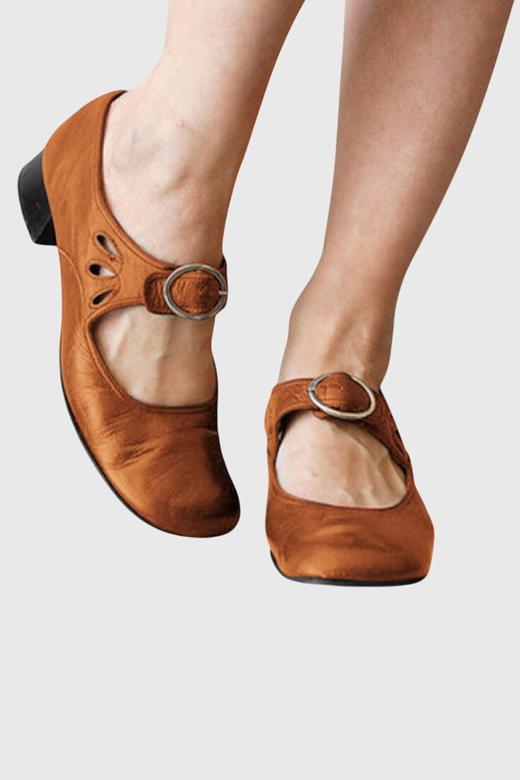 Damensandalen Rot 4