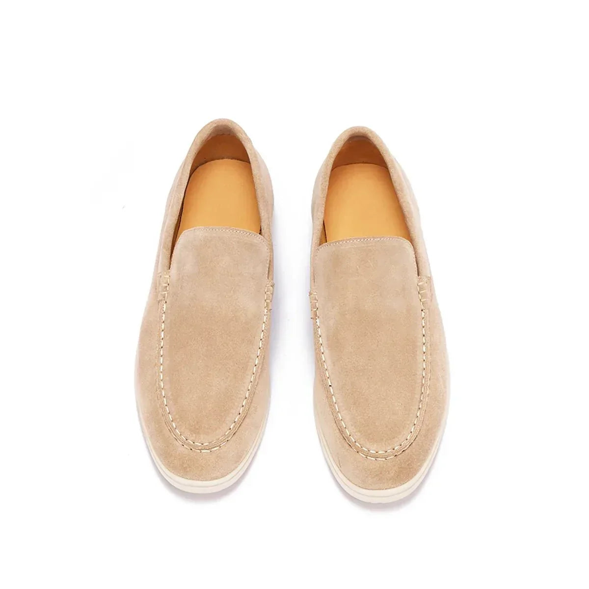 Herren klassische Wildleder Slipper in elegantem Design 12