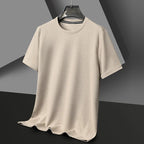 Herren T-Shirt Braun Waffelstrick 4