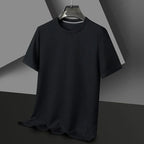 Herren T-Shirt Braun Waffelstrick 5