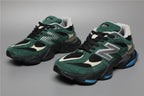 New Balance 9060 Grün Weiß Sneakers für stilvolle Abenteuer. 2
