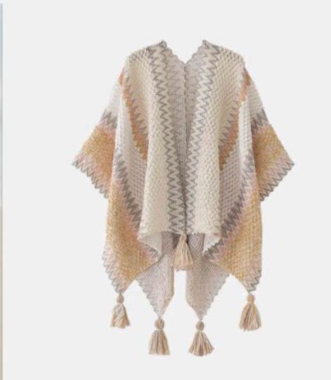 Strandponcho Beige, stilvoll und bequem für den Sommer 3