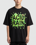Saurer Regen Oversized Streetwear T-Shirt, Vorderansicht – Pursesnet