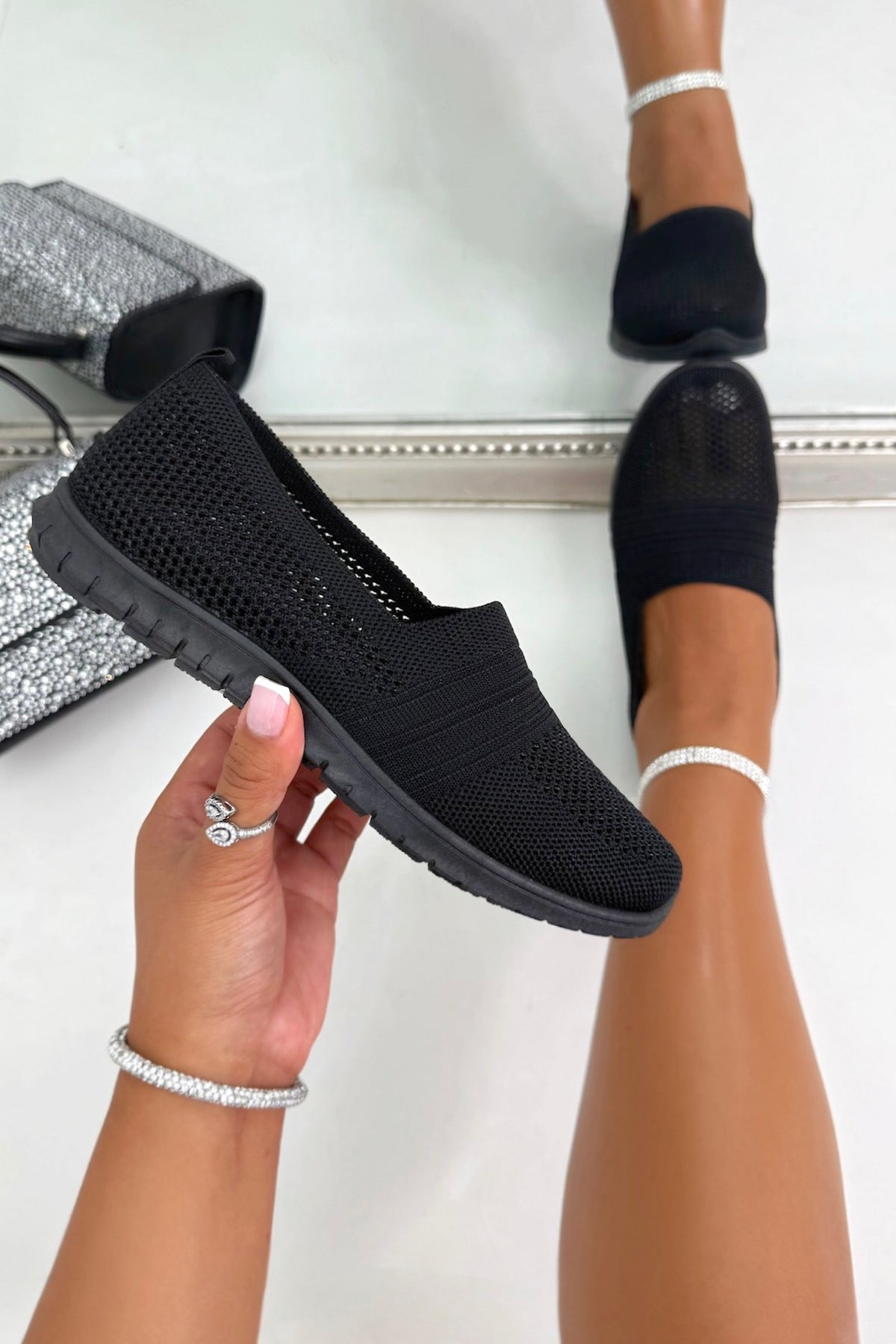 Schuhe Schwarz 2