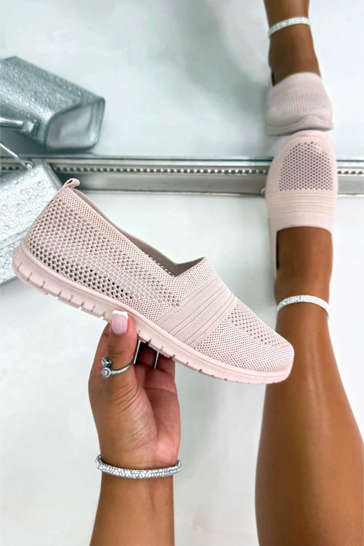 Damen-Slipper Pink 2