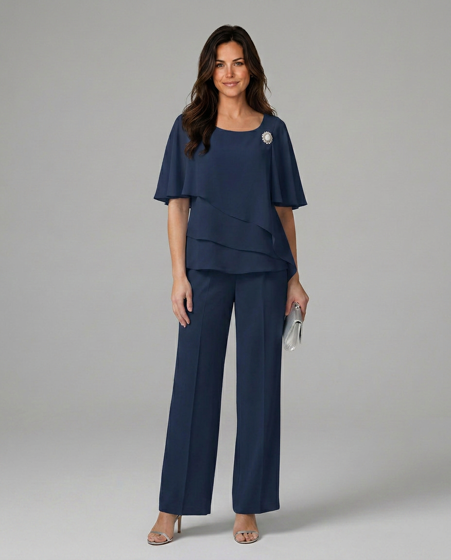 Elegantes Zwei-Teile-Set für Frauen in fließendem Design 5