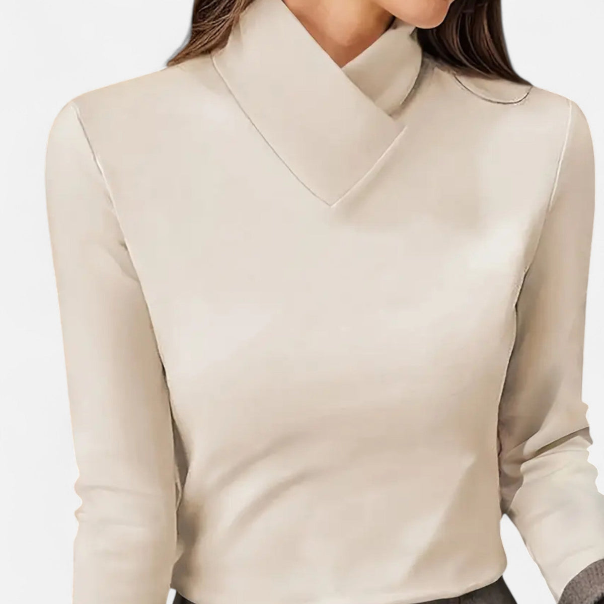 Elegantes Cross Neck Top für Frauen in verschiedenen Farben