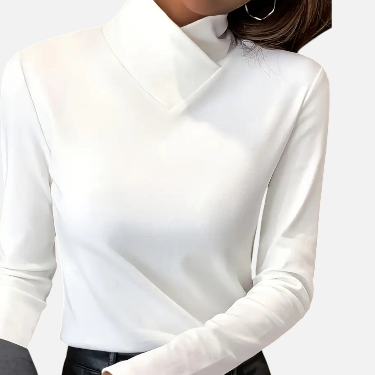 Elegantes Cross Neck Top für Frauen in verschiedenen Farben 5