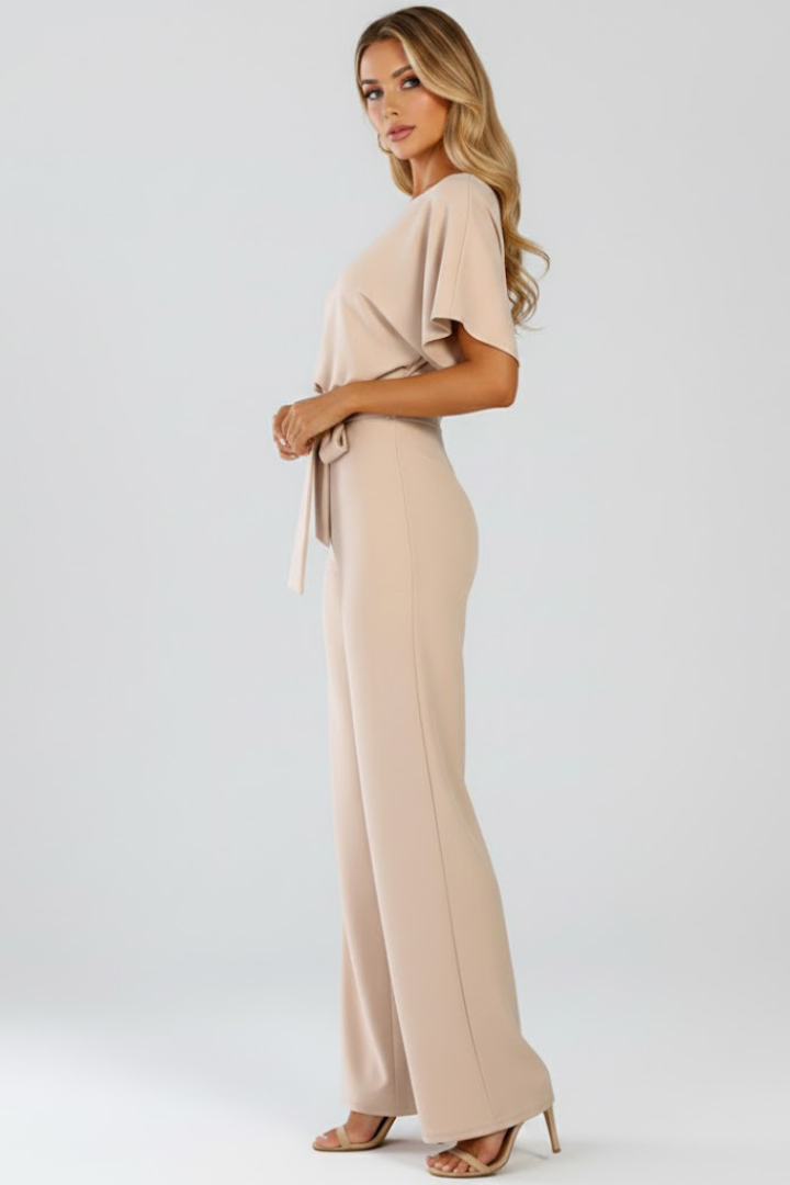 Eleganter, weitbeiniger Jumpsuit für Frauen in verschiedenen Farben. 4
