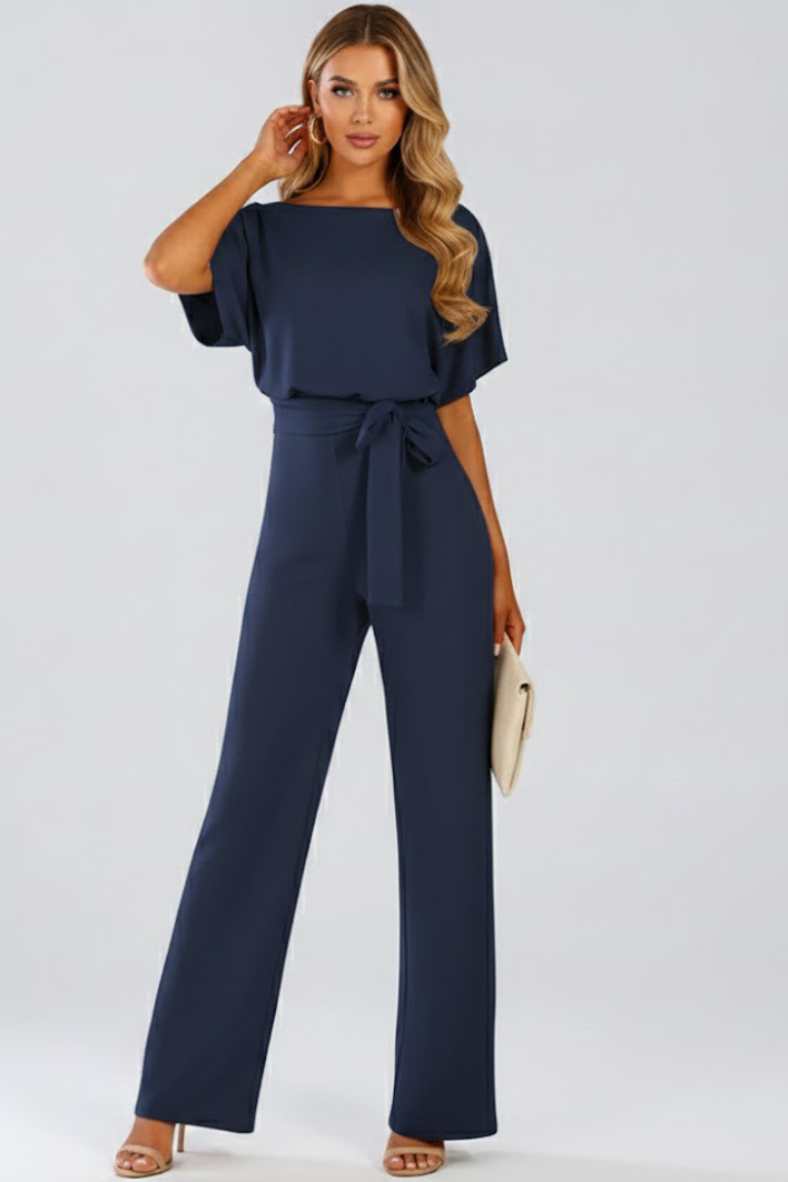Eleganter, weitbeiniger Jumpsuit für Frauen in verschiedenen Farben. 8