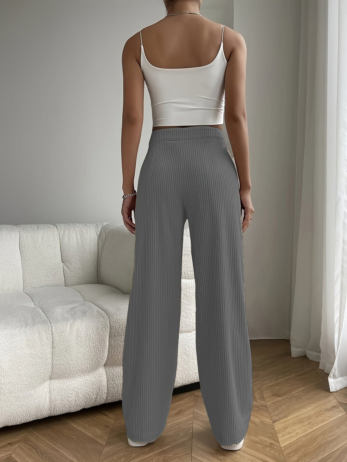 Elegante plissierte Hosen für Frauen in verschiedenen Farben. 5