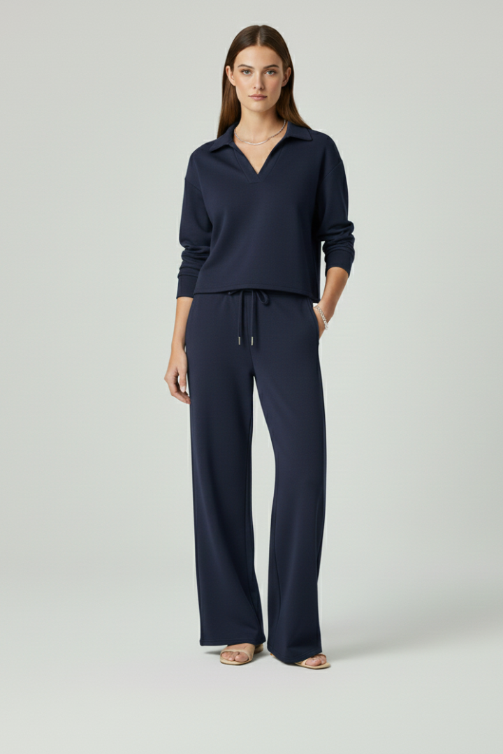 Entspanntes Zwei-Teile-Set für Frauen in verschiedenen Farben 10