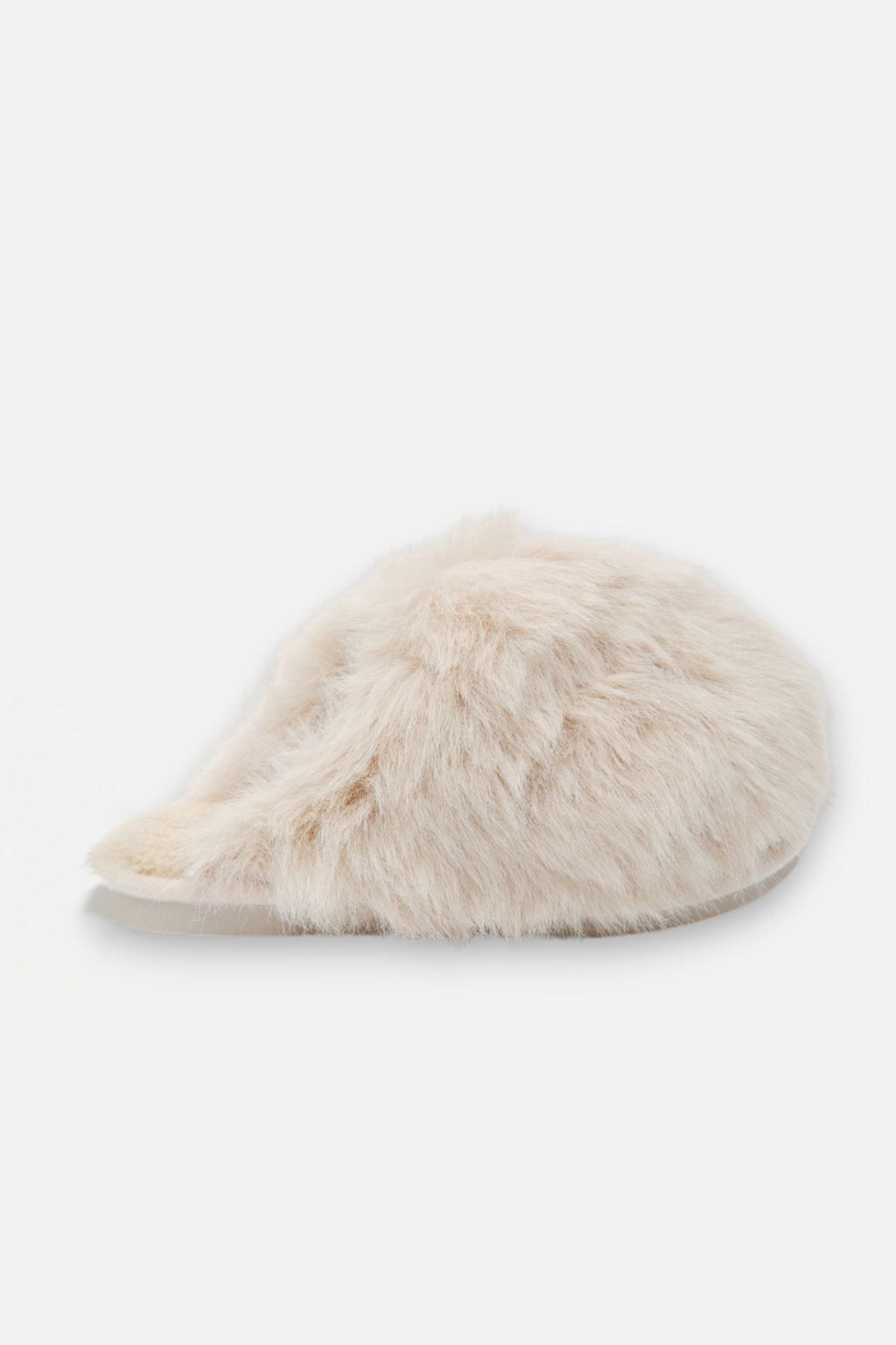 Flauschige Hausschuhe in Creme für ultimativen Komfort. 5