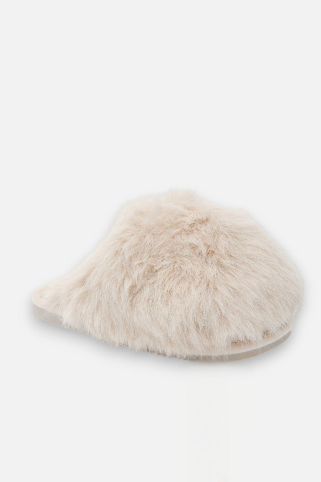 Flauschige Hausschuhe in Creme für ultimativen Komfort. 6