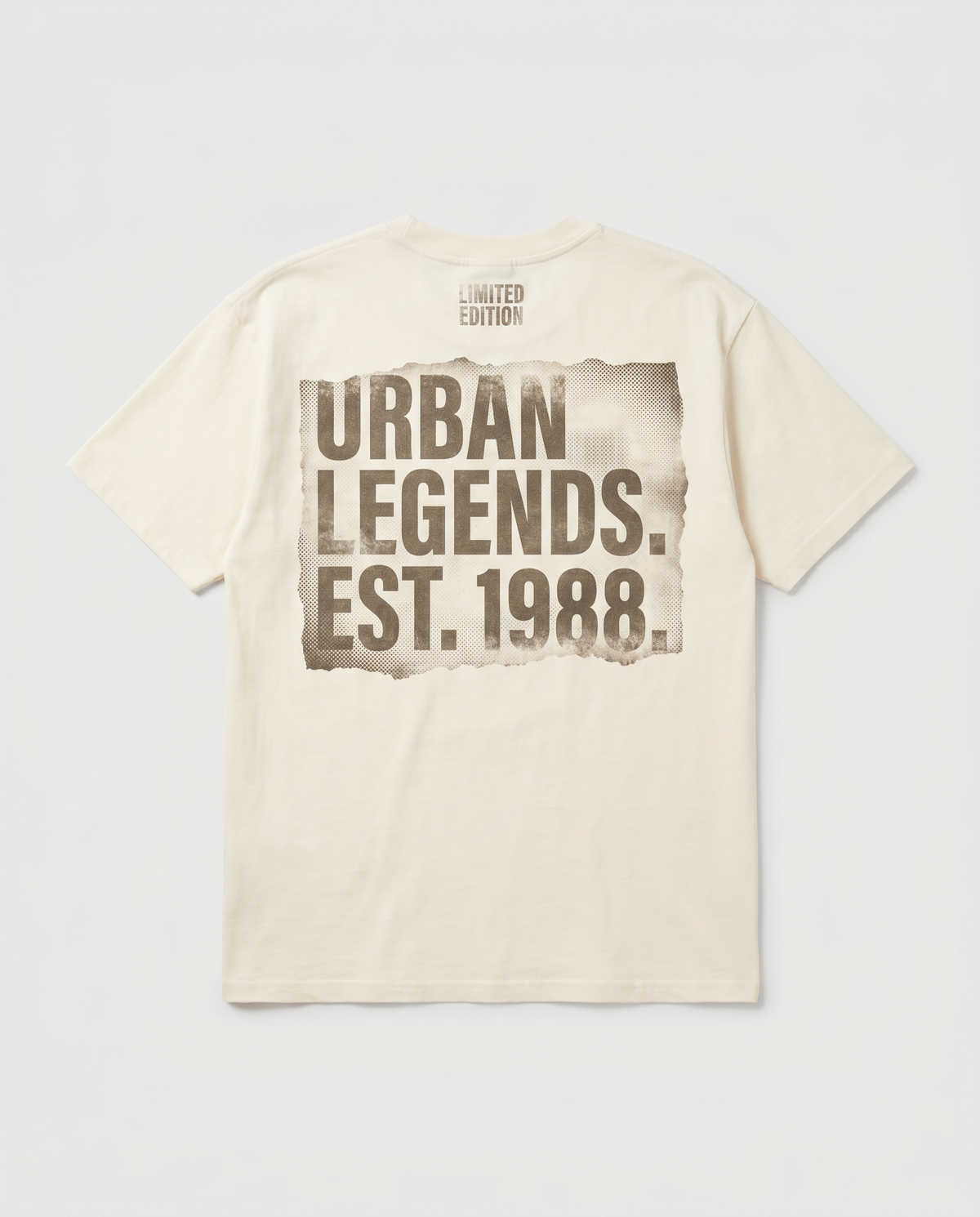 Verlorene Generation T-Shirt, Rückseitendetail Grafikdruck – Pursesnet