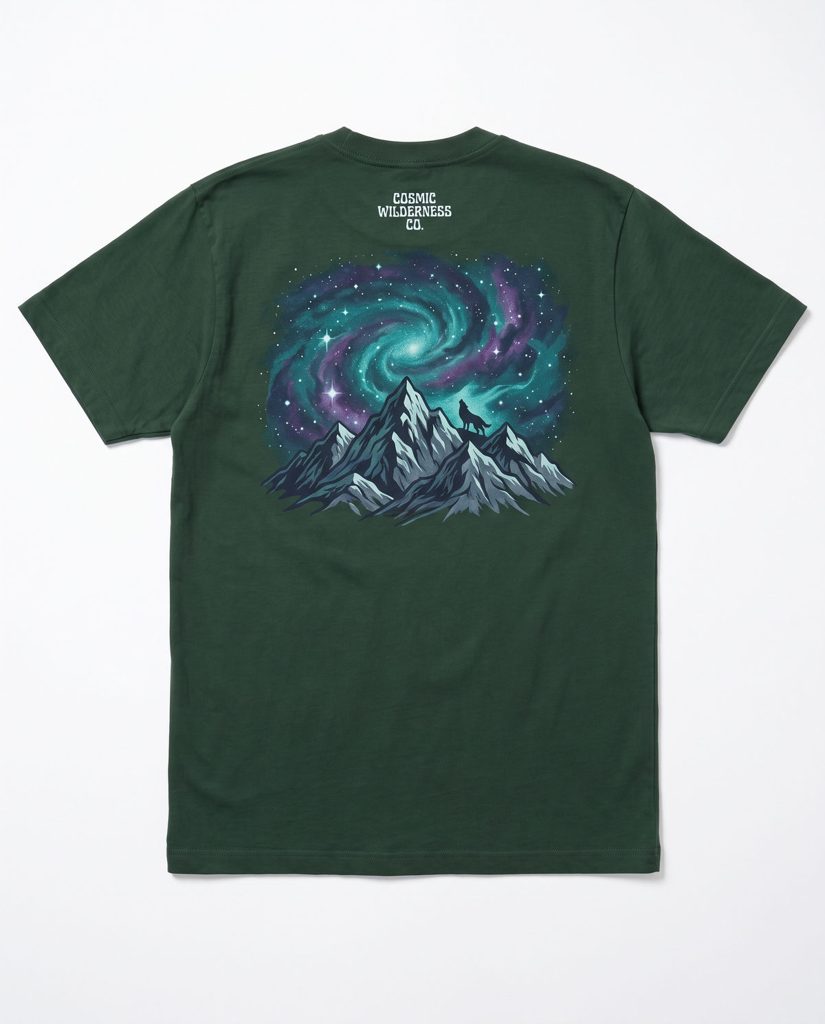 Wilde Seele T-Shirt, Rückseitendetail Grafikdruck – Pursesnet