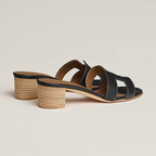 Solea Sandalen in Schwarz, Weiß, Braun — Image 2