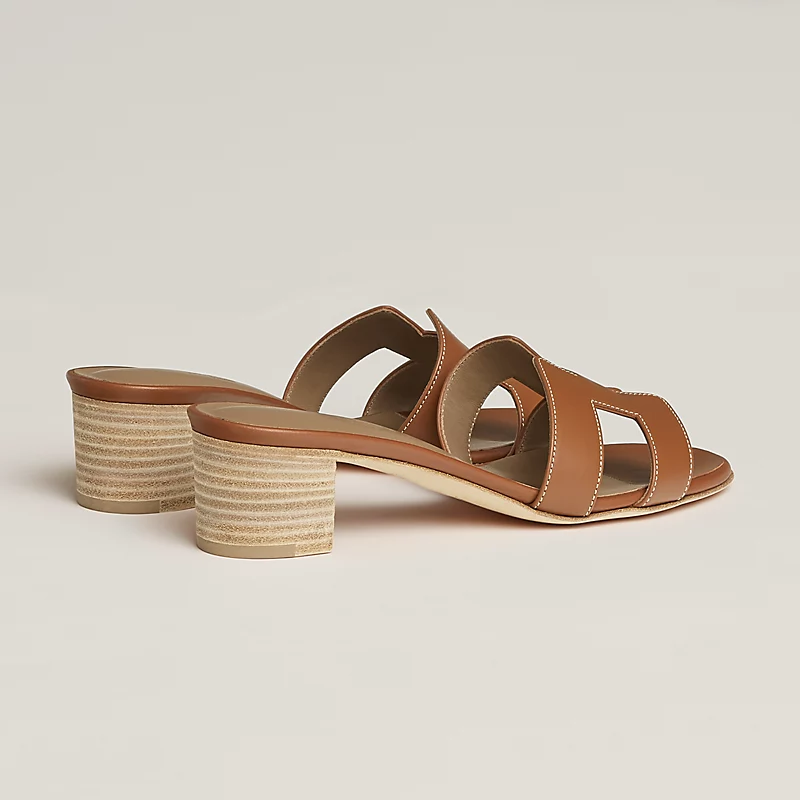 Solea Sandalen in Schwarz, Weiß, Braun — Image 4